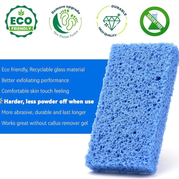 Nail and Footcare Set - One Pumice Stone & One Nail File/Emory Board NEW - Picture 3 of 11